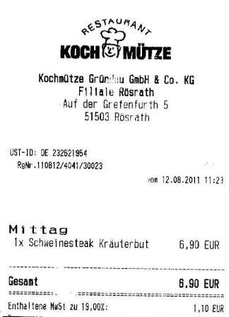 dswa Hffner Kochmtze Restaurant